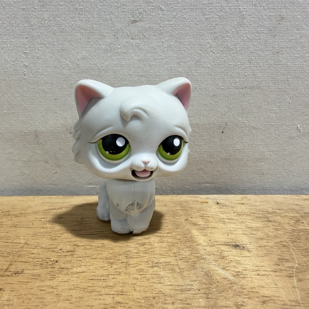 Littlest Pet Shop LPS Magic Motion Persian Cat MM5 Moving Tongue